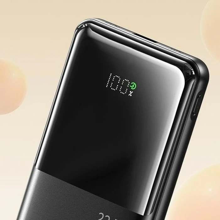AWEI P76K powerbank 10000mAh 22.5W Digital Display black