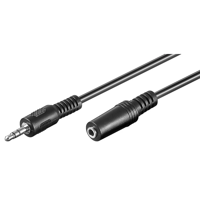 Καλώδιο Ήχου Goobay 3.5mm 50935 αρσενικό-θηλυκό, 3 pin, 10m, μαύρο