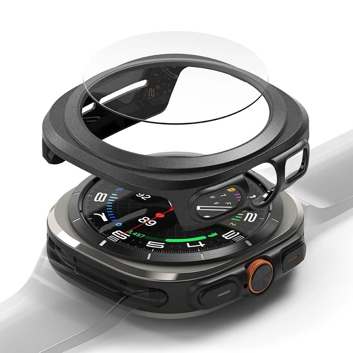 Ringke Slim & Tempered Glass Galaxy Watch Ultra 47mm Titanium Black