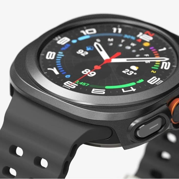 Ringke Slim & Tempered Glass Galaxy Watch Ultra 47mm Titanium Black