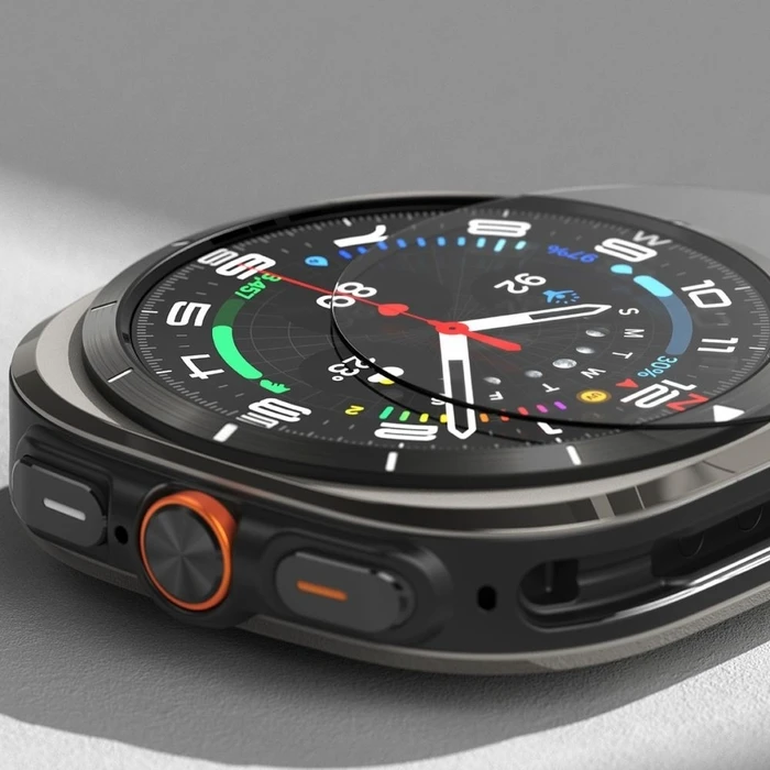 Ringke Slim & Tempered Glass Galaxy Watch Ultra 47mm Titanium Black