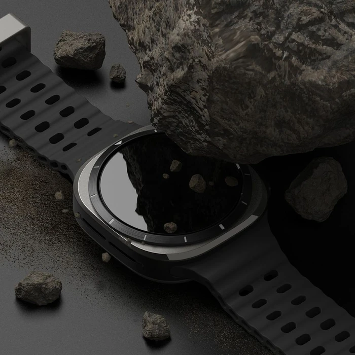 Ringke Slim & Tempered Glass Galaxy Watch Ultra 47mm Titanium Black