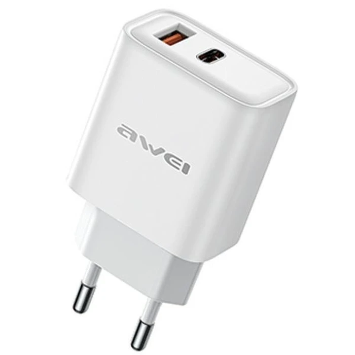 AWEI PD81-EU wall charger 22.5W GaN white