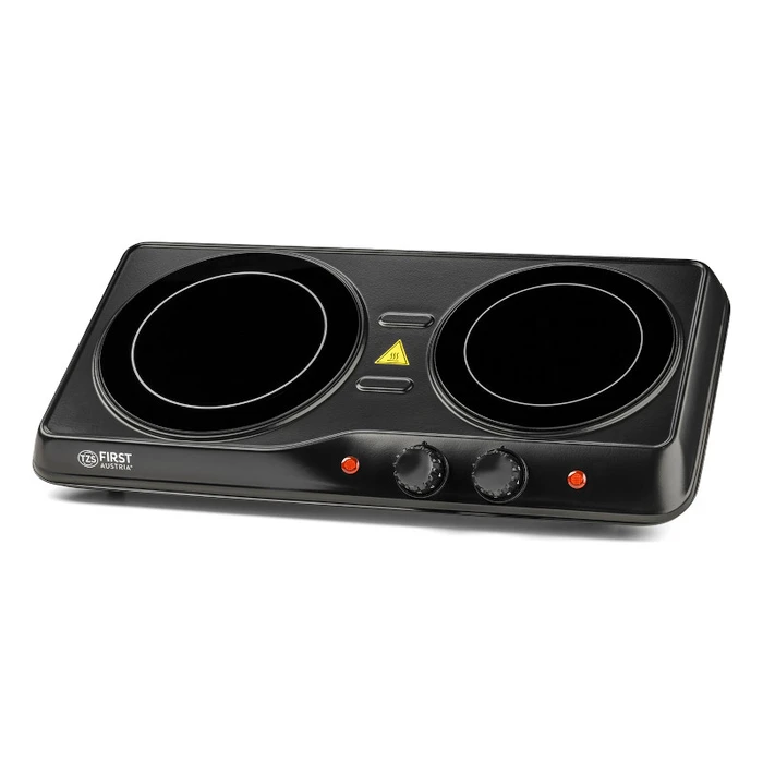 Επιτραπέζια Εστία First Austria FA-5097-2 Διπλή υπέρυθρη κεραμική 2000W