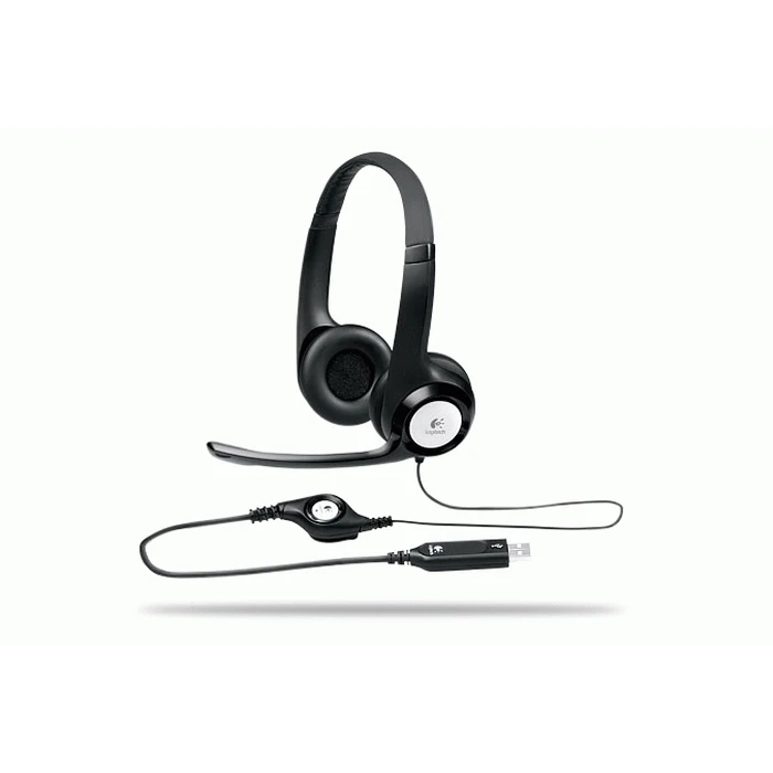 Logitech H390 On Ear Multimedia Headset with Microphone USB-A