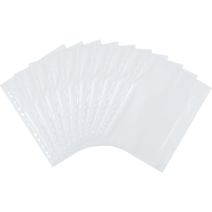 Herma Plastic Photo Sleeves 'P' Type with Holes, 10 pcs, 20x30 cm (Fotophan 7589)
