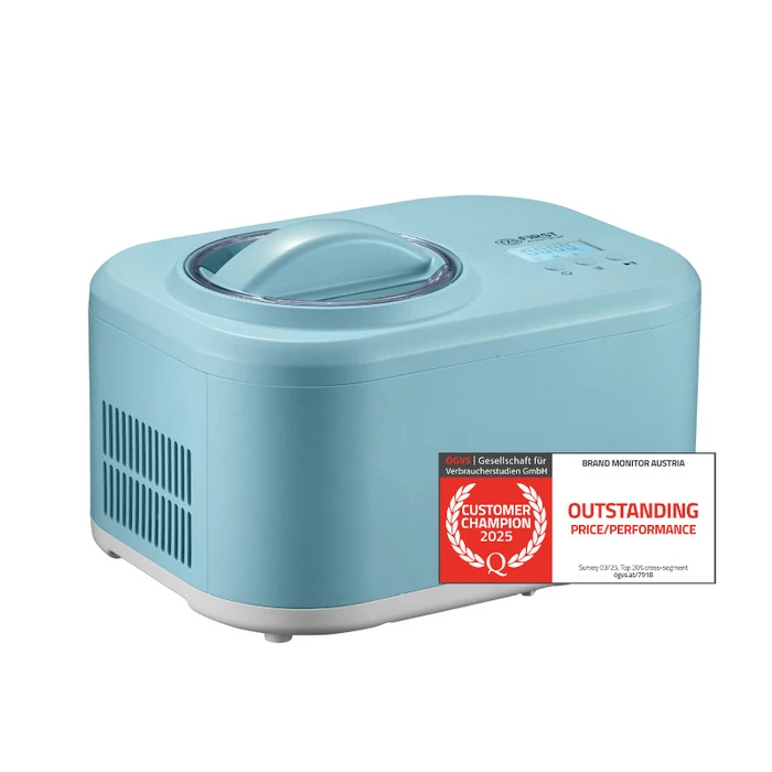Γιαουρτομηχανή First Austria FA-5105-MI Μπλε παγωτού με οθόνη 1L-100W