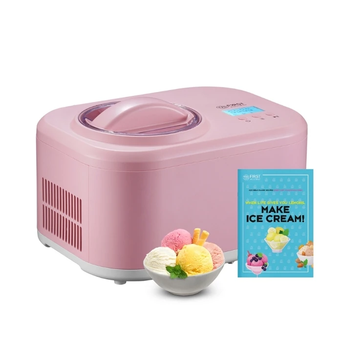 Γιαουρτομηχανή First Austria FA-5105-PI Ροζ παγωτού με οθόνη 1L-100W