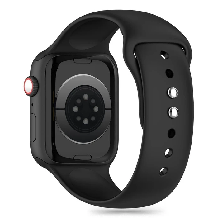 Belt Tech-Protect Silicone Apple Watch 4/5/6/7/8/9/SE / Ultra 1/2 42/44/45/49mm Black