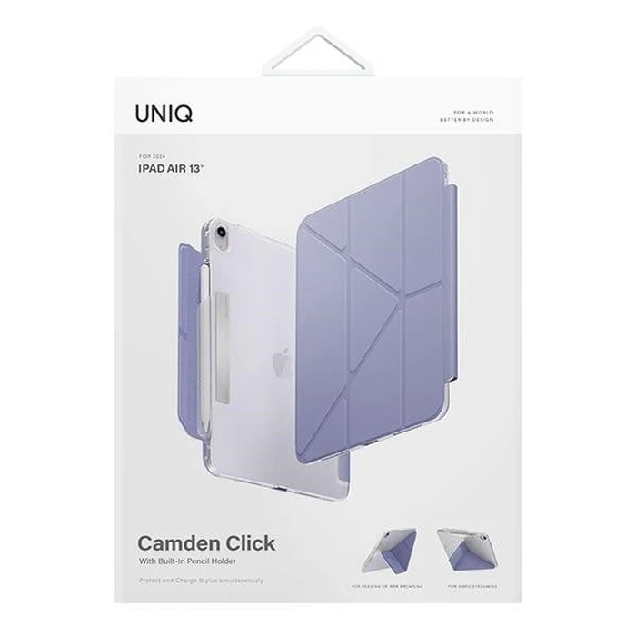 UNIQ Camden Click Apple iPad Air 13" 2024 (6 gen) light violet