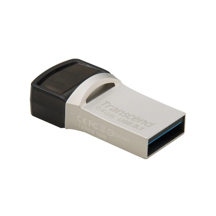 USB Flash 64GB Transcend JetFlash 890S OTG USB Typ-C + USB 3.1