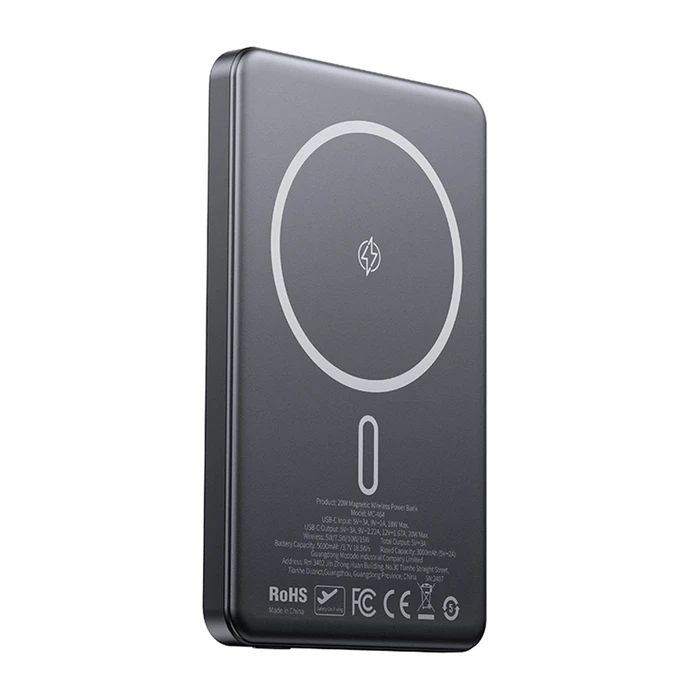 Power Bank Mcdodo MC-4641 Ultra-Thin 5000mAh 1C Μαγνητικό Ασύρματο (Χρυσό)