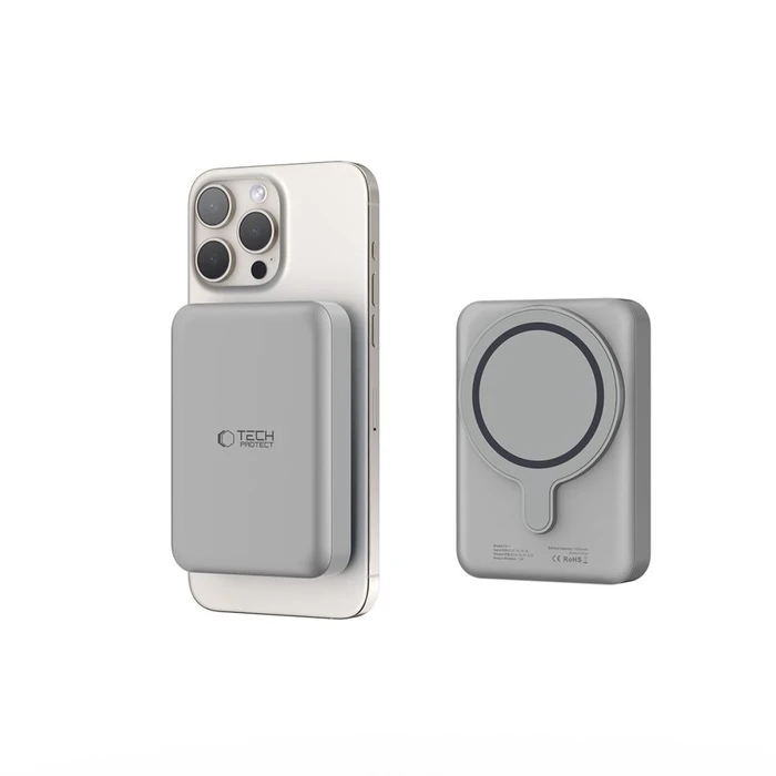 Tech-Protect PB11 LifeMag MagSafe powerbank 10000mah Titanium