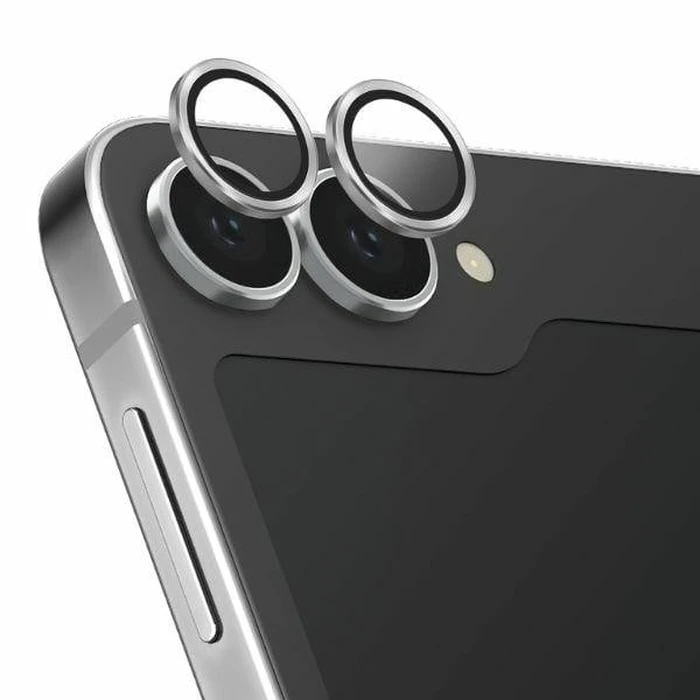 UNIQ Optix Aluminium Camera Lens Protector Samsung Galaxy Z Flip 6 / 7 FE sterling silver