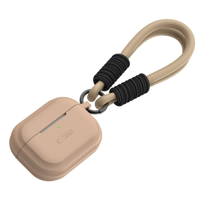Tech-Protect Silicone Rope Apple Airpods Pro 1 / 2 Cafe Latte