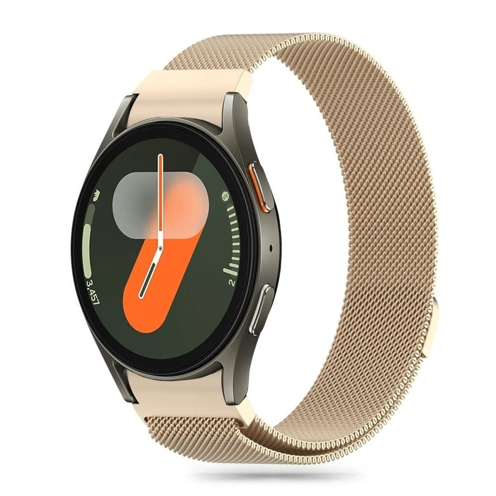 Tech-Protect MilaneseBand Samsung Galaxy Watch 4/5/5 Pro/6/7/FE Starlight