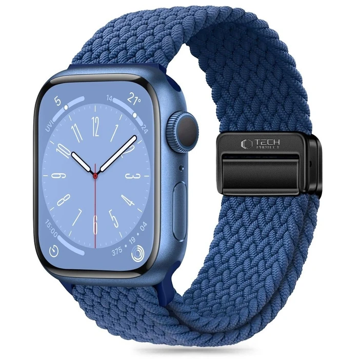 Tech-Protect Nylonmag Apple Watch 4/5/6/7/8/9/SE/ Ultra 1/2 42/44/45/49mm Montego Blue
