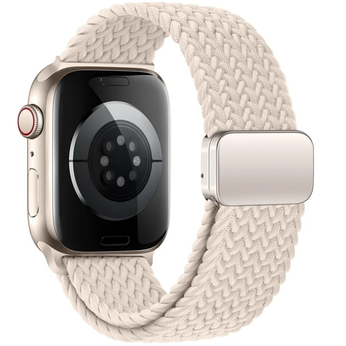 Belt Tech-Protect Nylonmag Apple Watch 4/5/6/7/8/9/SE/Ultra 1/2 42/44/45/49mm Starlight