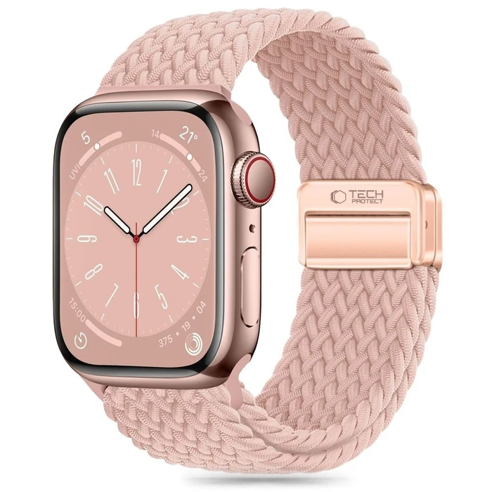 Belt Tech-Protect Nylonmag Apple Watch 4/5/6/7/8/9/SE/Ultra 1/2 42/44/45/49mm Dusty Rose