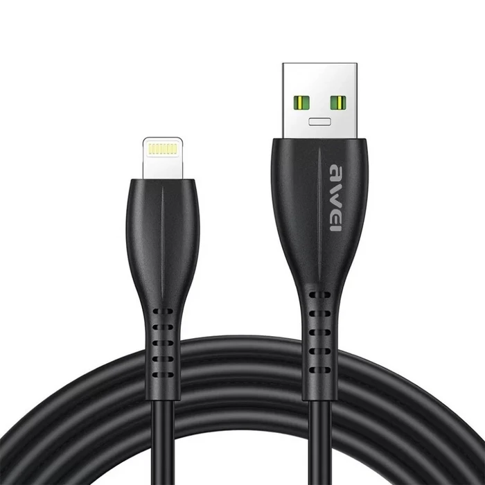 AWEI CL-115L USB-A / Lightning cable black