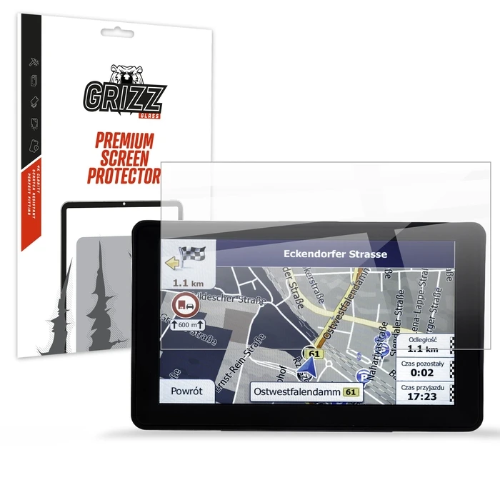 GrizzGlass CeramicFilm GPS navigation 9" iGO Primo