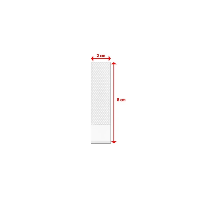 tesa Powerstrips CLICK medium, 5,4 kg — Αυτοκόλλητη ταινία βέλκρο (Klett), 4x2 τεμάχια