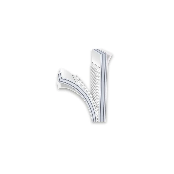 tesa Powerstrips CLICK medium, 5,4 kg — Αυτοκόλλητη ταινία βέλκρο (Klett), 4x2 τεμάχια
