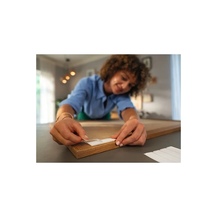 tesa Powerstrips CLICK medium, 5,4 kg — Αυτοκόλλητη ταινία βέλκρο (Klett), 4x2 τεμάχια