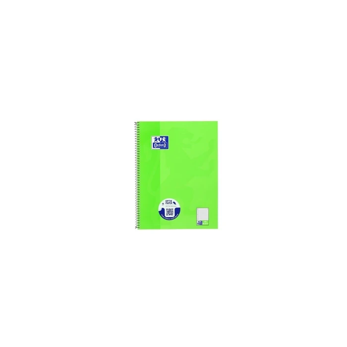 Oxford Collegeblock A4+ 220 x 295 mm 80 φύλλα, γραμμωμένο (Lineatur 21) με αριστερό περιθώριο