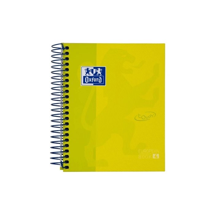 Oxford Set of 5 Spiral Notebooks 120 Leaves White Pages Hard Cover Assorted Colors S8422271