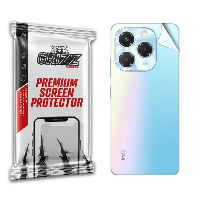 GrizzGlass SatinSkin back film for Infinix Note 40X