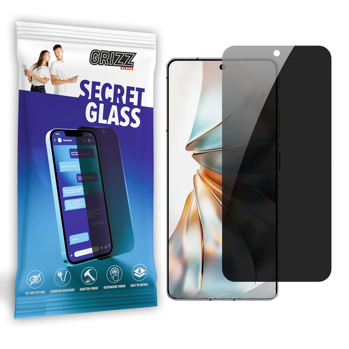 GrizzGlass Matte SecretGlass privacy glass for ZTE Nubia Z60S Pro