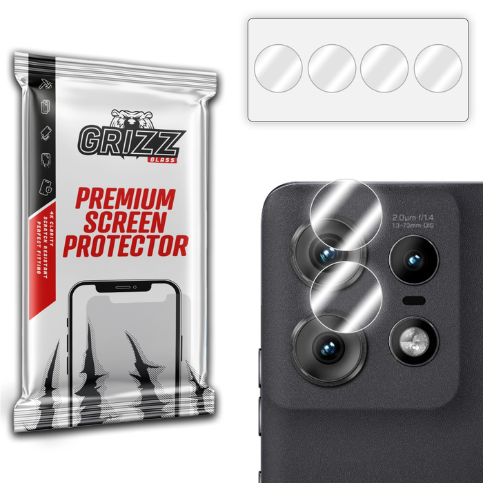 GrizzGlass HybridGlass Camera Glass for Motorola Edge 50