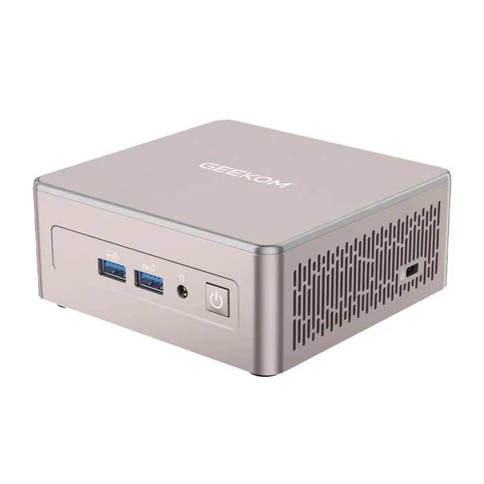 GEEKOM A5 Mini PC (AMD Ryzen 7 5825U, 16GB DDR4, 512GB SSD, Windows 11 Pro)