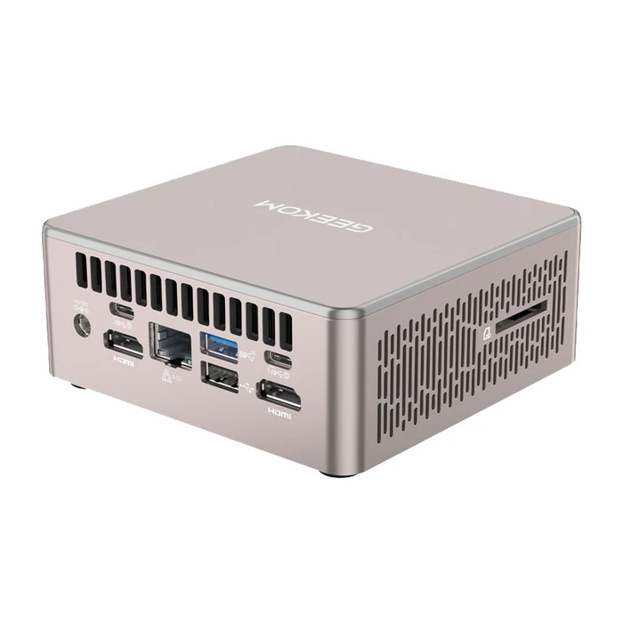 GEEKOM A5 Mini PC (AMD Ryzen 7 5825U, 16GB DDR4, 512GB SSD, Windows 11 Pro)