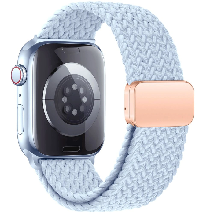 Tech-protect Nylonmag Strap Apple Watch 4/5/6/7/8/9/SE/10 38/40/41/42mm Baby Blue