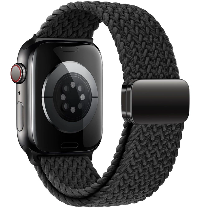 Tech-protect Nylonmag Strap Apple Watch 4/5/6/7/8/9/SE/10 38/40/41/42mm Black