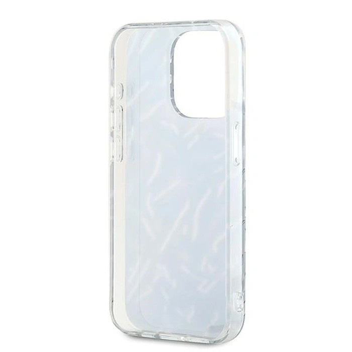 Case Karl Lagerfeld KLHCP15XHZBPKCCU Apple iPhone 15 Pro Max Zebra With Cord purple/purple