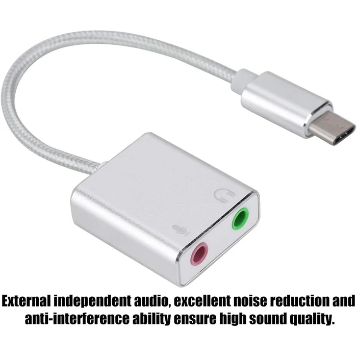 Εξωτερική Κάρτα Ήχου ATC Type-C 7.1