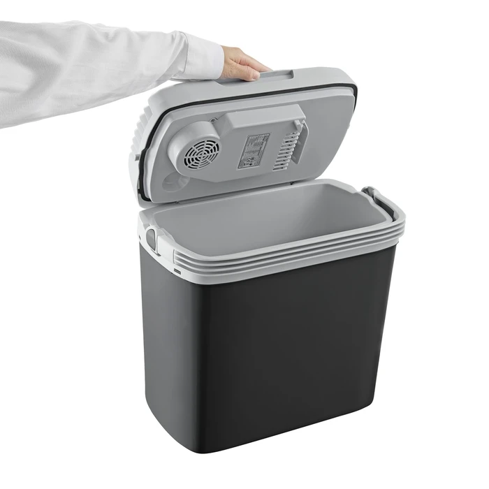 First FA-5170-5-BA – Φορητό Ψυγείο 16L 230V/12V & USB-C PD με Θέρμανση (Μαύρο)