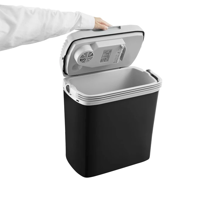 First FA-5170-6-BA – Φορητό Ψυγείο 19L 230V/12V & USB-C PD με Θέρμανση (52W/48W) Μαύρο