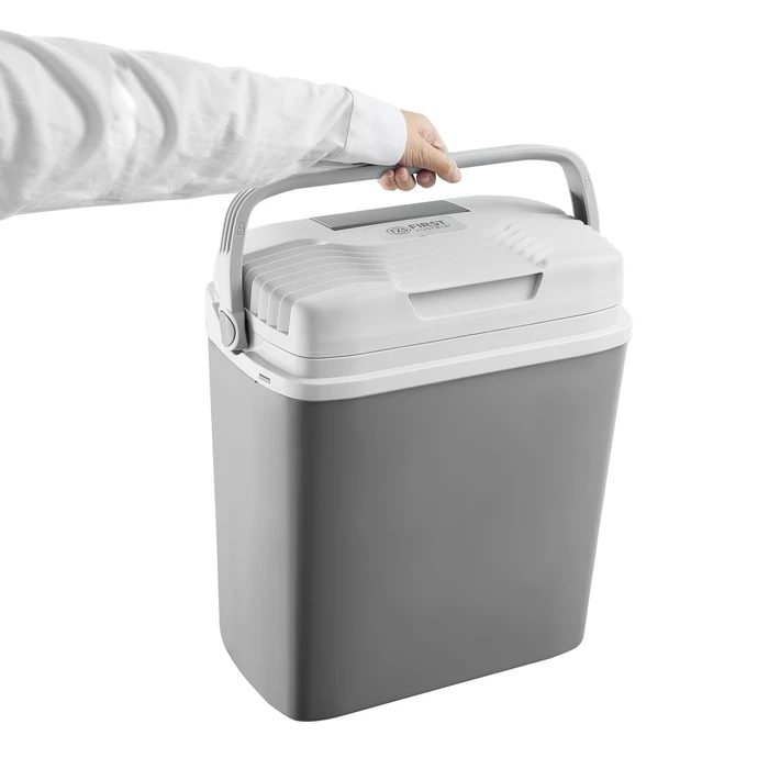 First FA-5170-6-GR – Φορητό Ψυγείο/Θερμαντήρας 19L 230V/12V & USB-C PD με Θέρμανση (52W/48W) Γκρι