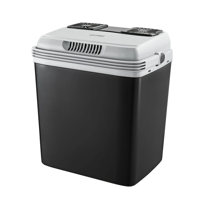First FA-5170-7-BA – Portable Refrigerator 25L 230V/12V & USB-C PD with Heating (52W cooling / 48W heating) Black