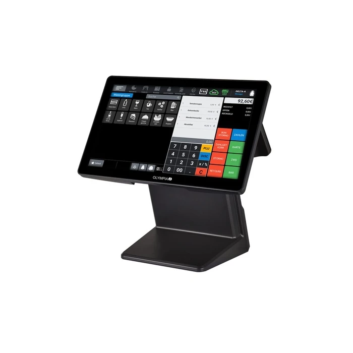 Olympia Cash Register T400 (without customer display), Black