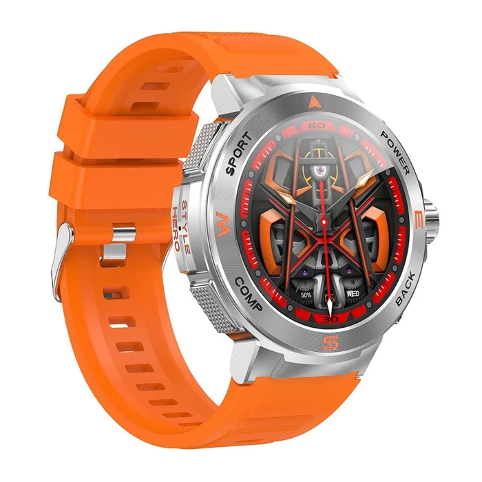 BlitzWolf BW-AT5 Smartwatch με Παλμογράφο – Πορτοκαλί
