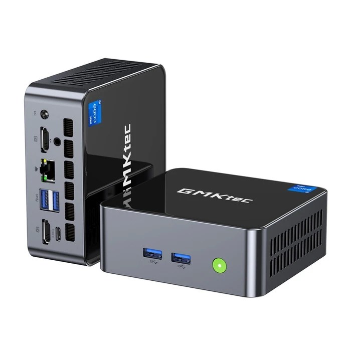 GMKtec M3 Mini PC (Intel Core i5‑12450H, 16GB DDR4, 512GB SSD, Windows 11 Pro)