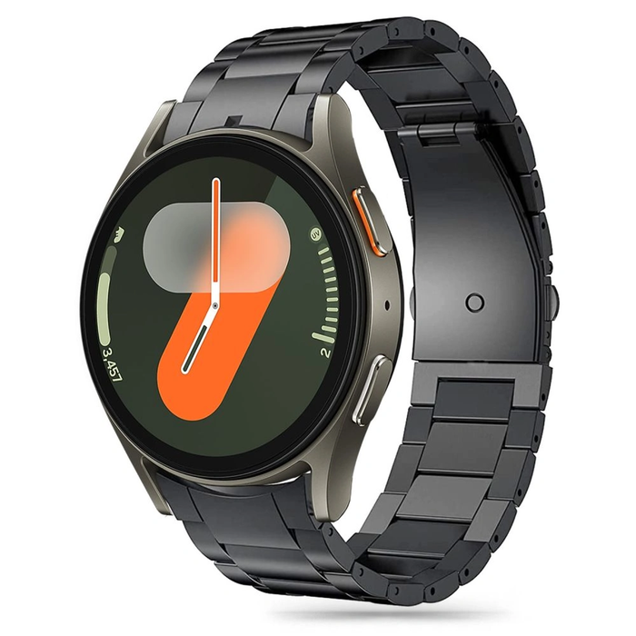 Belt Tech-Protect Stainless Samsung Galaxy Watch 4 / 5 / 5 Pro / 6 / 7 / FE Black