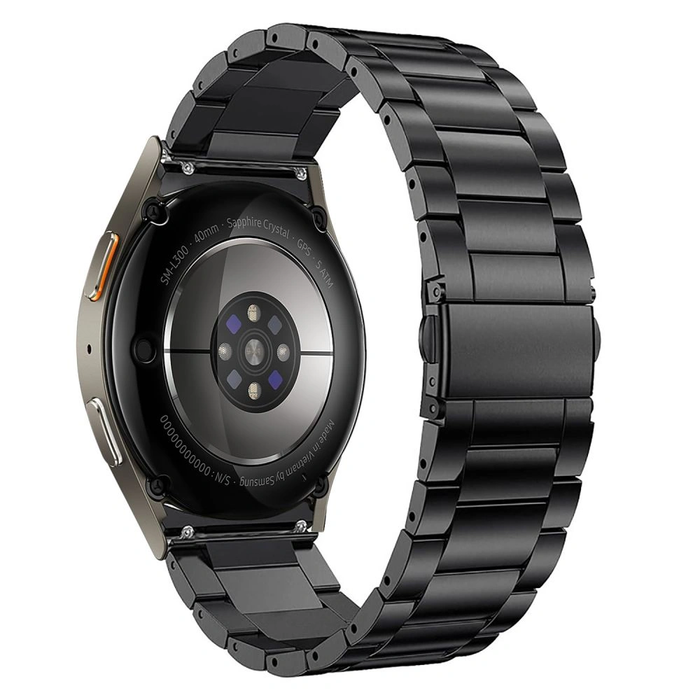 Belt Tech-Protect Stainless Samsung Galaxy Watch 4 / 5 / 5 Pro / 6 / 7 / FE Black