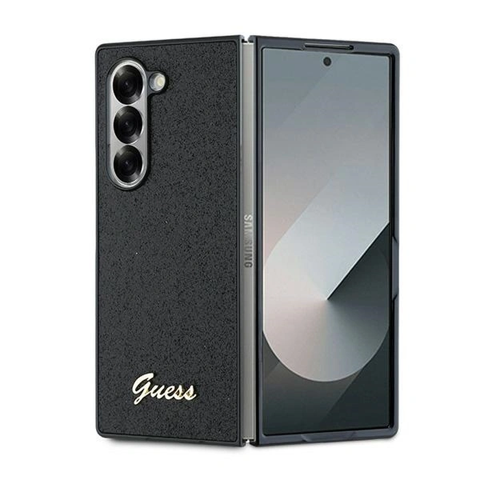 Case Guess GUHCZFD6HGGSHK Samsung Galaxy Z Fold6 4G Glitter Script black