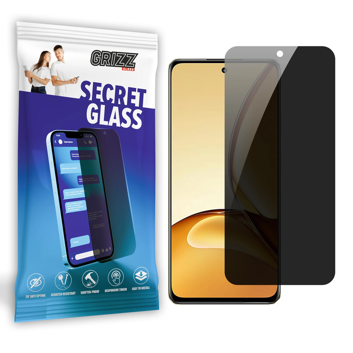 Privatization glass GrizzGlass Matte SecretGlass for Realme C63 5G